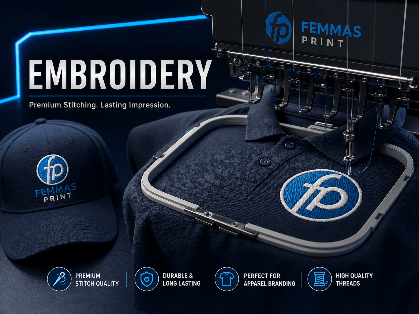Embroidery by FEMMAS PRINT