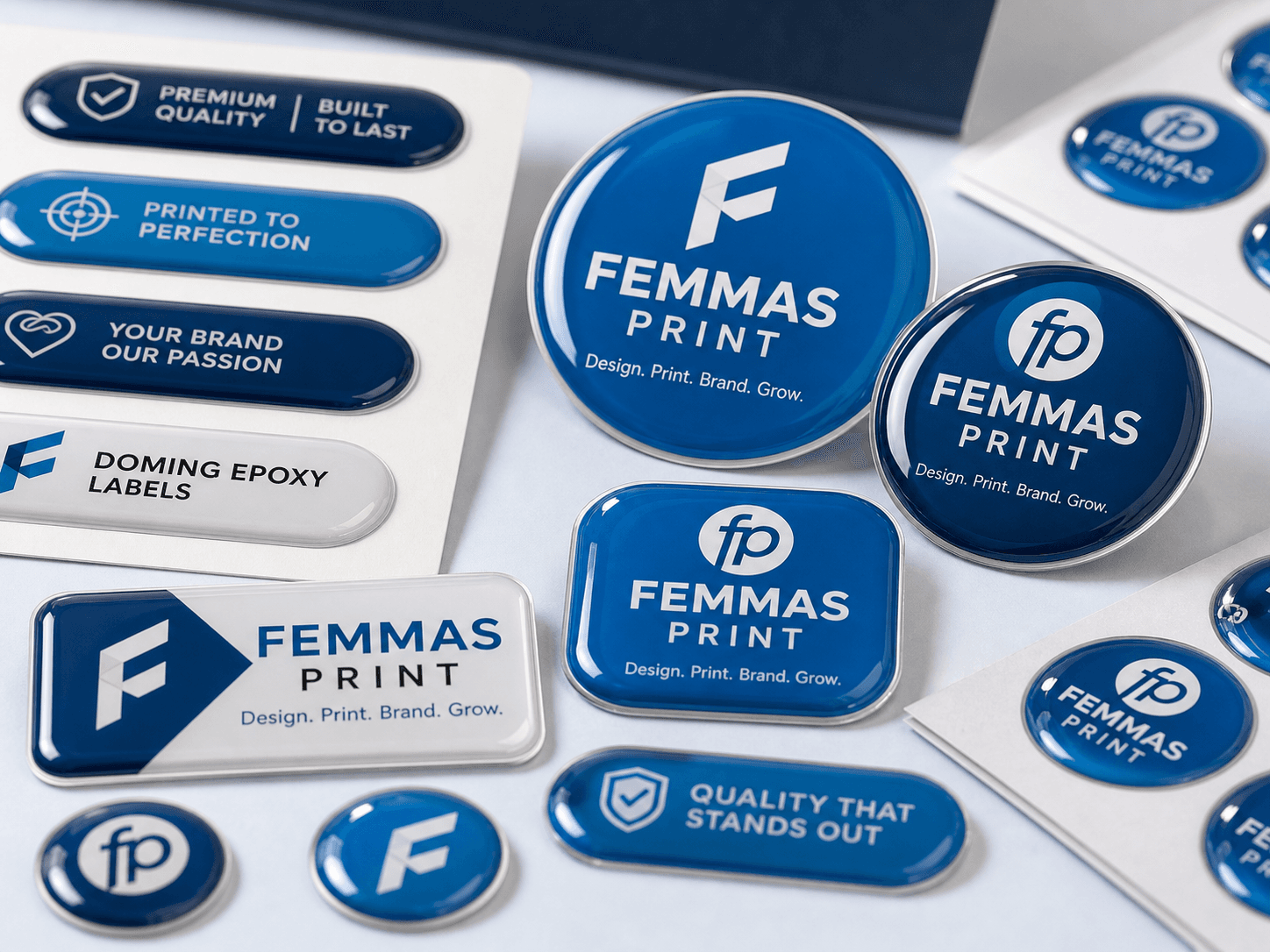 Doming Epoxy by FEMMAS PRINT